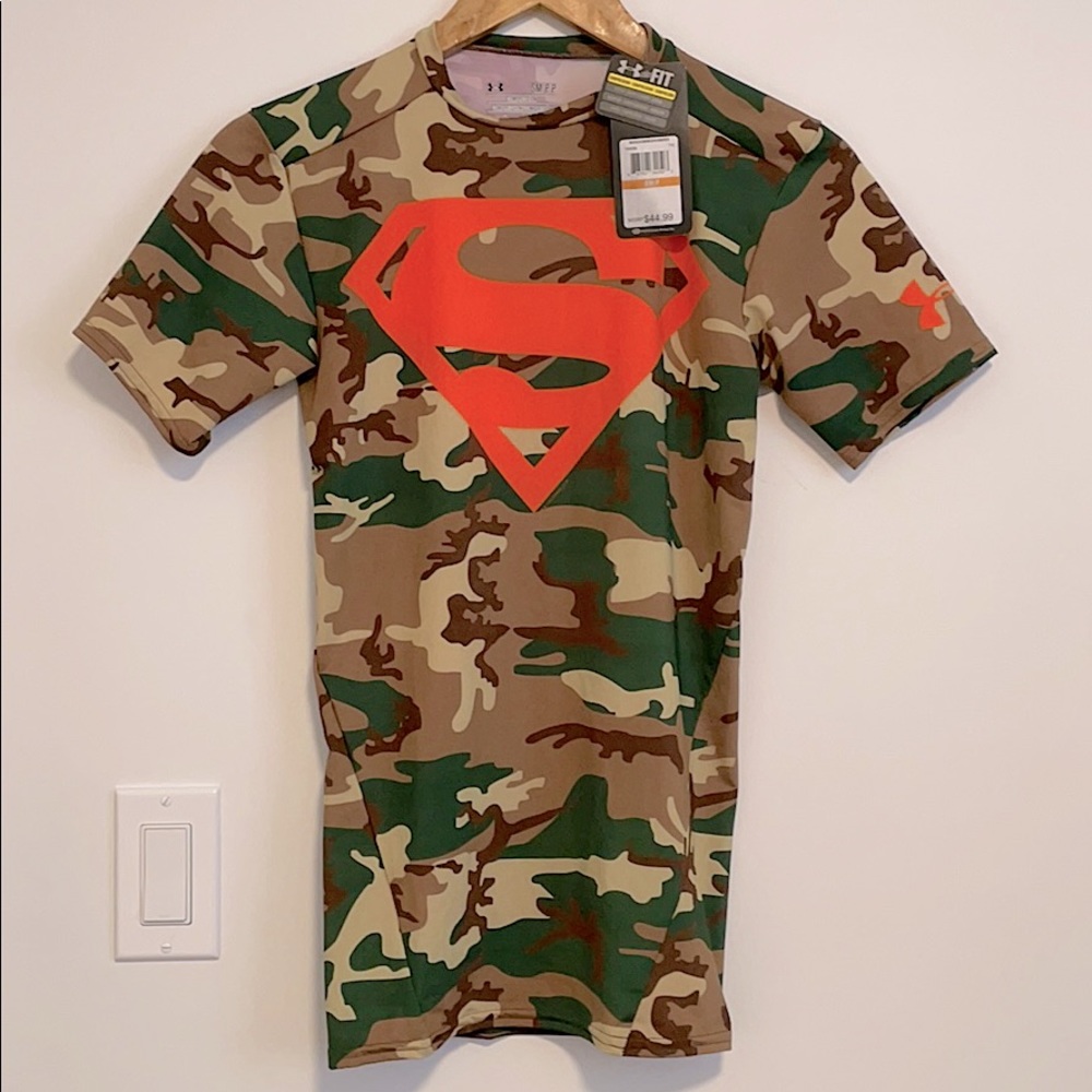 Under Armour Compression heat gear superman top Sm